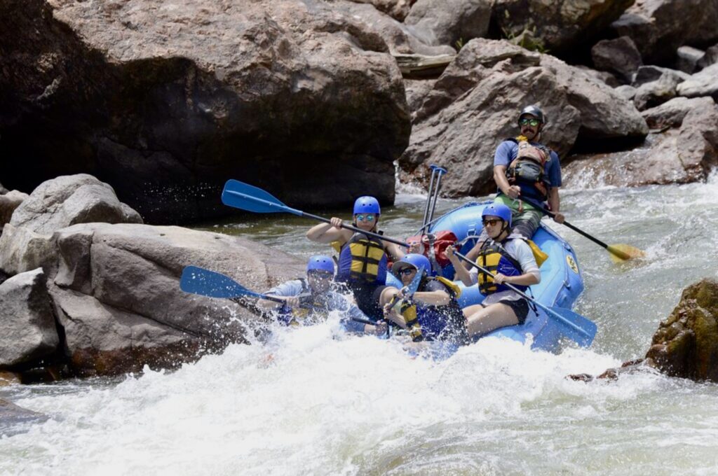 royal gorge rafting browns canyon the adventure company breckenridge colorado